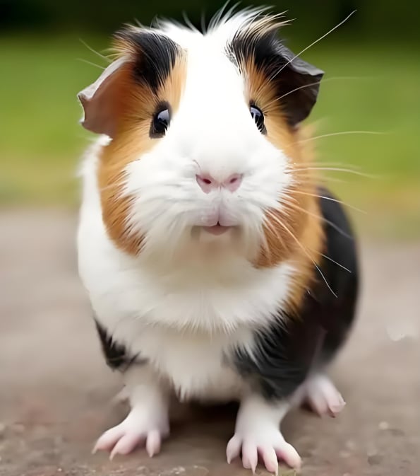 Calico Guinea Pig
